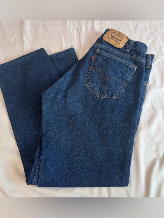 Levi's Other - Vintage Orange Tag Levi’s 505 Jeans W 33 L 30 Made In USA Straight Leg Denim